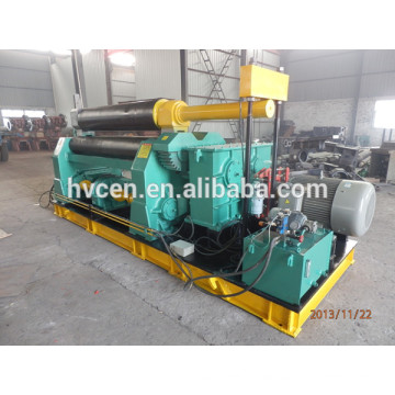 mechanical plate roller machine w11-16*2000/three rollers plate rolling machine